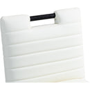 Meridian Aimee Cream Vegan Leather Counter Stool IMAGE 8