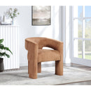 Meridian Riz Saddle Corduroy Fabric Accent/Dining Chair IMAGE 2