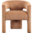 Meridian Riz Saddle Corduroy Fabric Accent/Dining Chair IMAGE 3