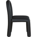 Meridian Amari Black Vegan Leather Dining Chair IMAGE 4