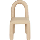 Meridian Amari Tan Vegan Leather Dining Chair IMAGE 3