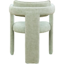 Meridian Brenda Mint Chenille Fabric Dining Chair IMAGE 5