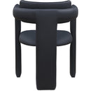 Meridian Brenda Black Vegan Leather Dining Chair IMAGE 5