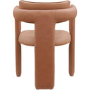 Meridian Brenda Cognac Vegan Leather Dining Chair IMAGE 5