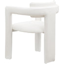 Meridian Brenda Cream Vegan Leather Dining Chair IMAGE 6