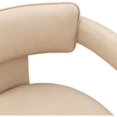 Meridian Brenda Tan Vegan Leather Dining Chair IMAGE 7