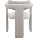 Meridian Brenda Taupe Vegan Leather Dining Chair IMAGE 5