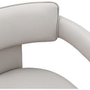 Meridian Brenda Taupe Vegan Leather Dining Chair IMAGE 7