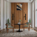 Meridian Sacha Green Velvet Dining Chair IMAGE 2