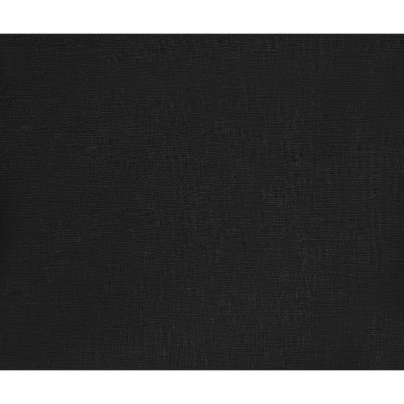Meridian Kennedy Black Chenille Fabric Bench IMAGE 12