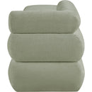 Meridian Kennedy Mint Chenille Fabric Bench IMAGE 4