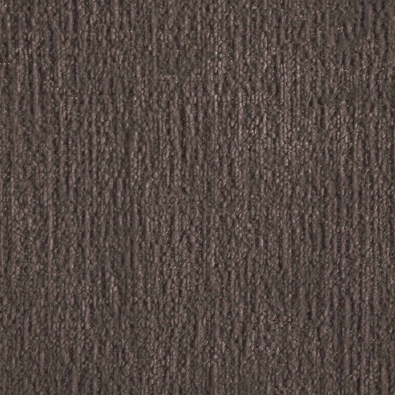 Meridian Havre Brown Velour Fur Fabric Ottoman/Stool IMAGE 6