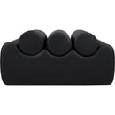 Meridian Rumble Black Vegan Leather Bench IMAGE 3