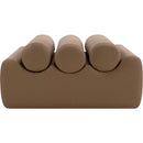 Meridian Rumble Brown Vegan Leather Bench IMAGE 3