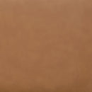 Meridian Rumble Cognac Vegan Leather Bench IMAGE 7