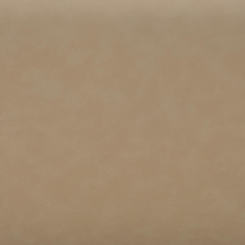 Meridian Rumble Tan Vegan Leather Bench IMAGE 7