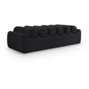 Meridian Rumble Black Vegan Leather Bench IMAGE 1