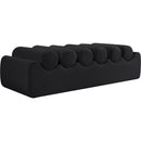 Meridian Rumble Black Vegan Leather Bench IMAGE 5