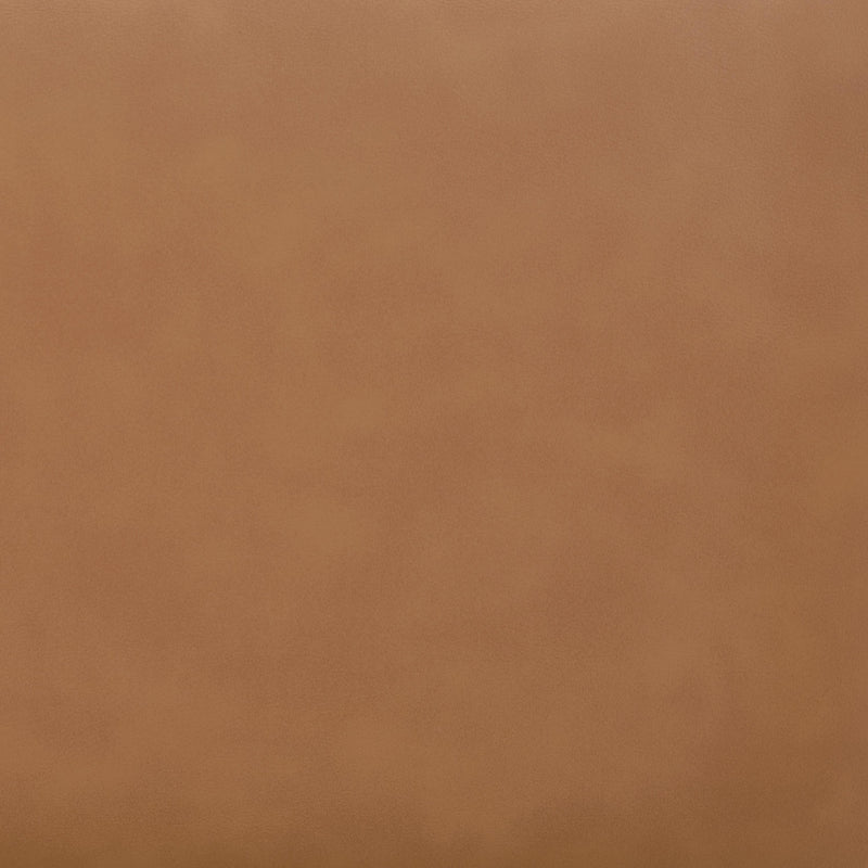 Meridian Rumble Cognac Vegan Leather Bench IMAGE 7
