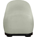 Meridian Calum Mint Chenille Fabric Bench IMAGE 4