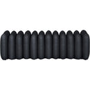 Meridian Atticus Black Vegan Leather Bench IMAGE 3