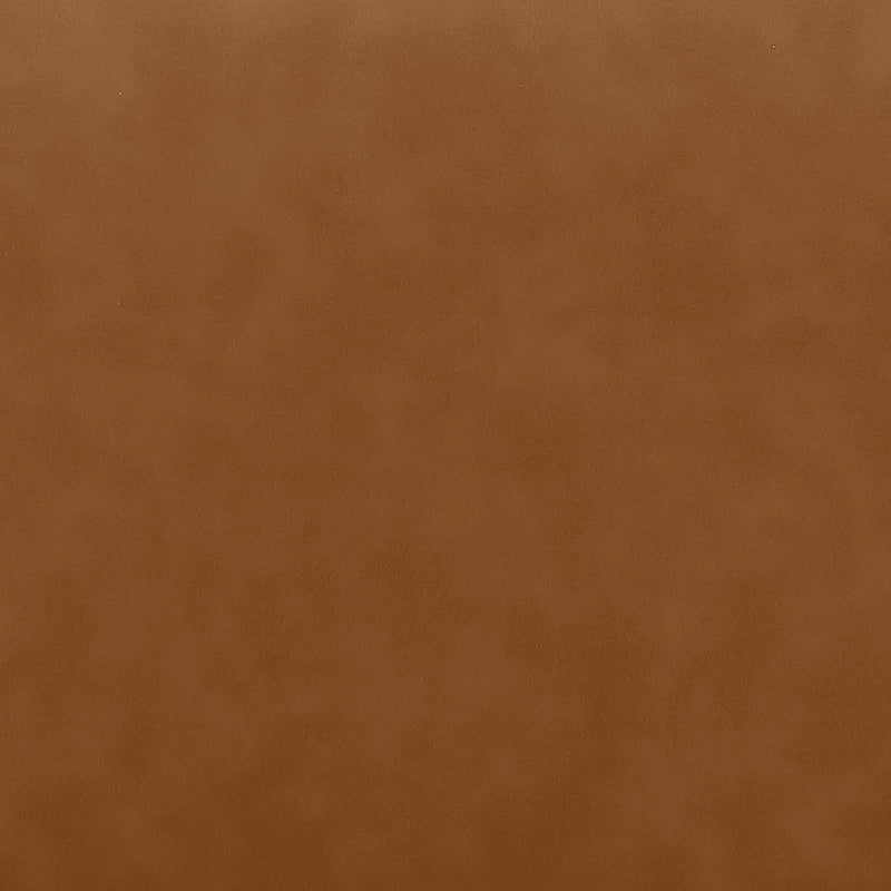 Meridian Atticus Cognac Vegan Leather Bench IMAGE 6