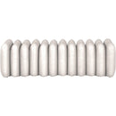 Meridian Atticus Cream Vegan Leather Bench IMAGE 3