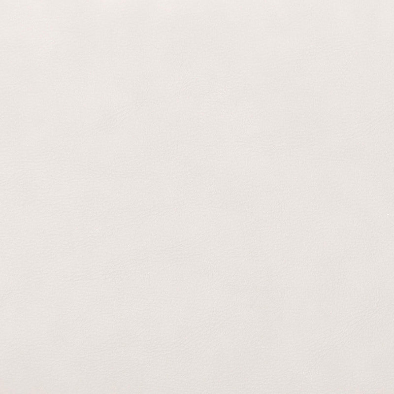 Meridian Atticus Cream Vegan Leather Bench IMAGE 6