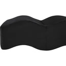 Meridian Wave Black Velvet Bench IMAGE 10