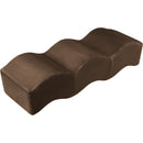 Meridian Wave Brown Velvet Bench IMAGE 3