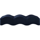 Meridian Wave Navy Velvet Bench IMAGE 4