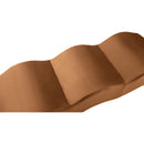 Meridian Wave Saddle Velvet Bench IMAGE 7