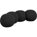 Meridian Apollo Black Boucle Fabric Bench IMAGE 3