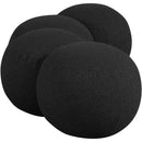 Meridian Apollo Black Boucle Fabric Bench IMAGE 5