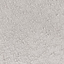 Meridian Apollo Cream Boucle Fabric Bench IMAGE 8