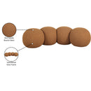 Meridian Apollo Saddle Boucle Fabric Bench IMAGE 10