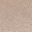 Meridian Apollo Beige Boucle Fabric Bench IMAGE 8