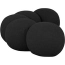 Meridian Apollo Black Boucle Fabric Bench IMAGE 5