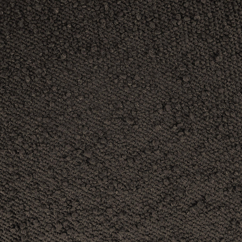 Meridian Apollo Brown Boucle Fabric Bench IMAGE 8