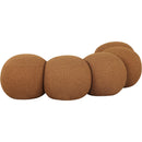 Meridian Apollo Saddle Boucle Fabric Bench IMAGE 6