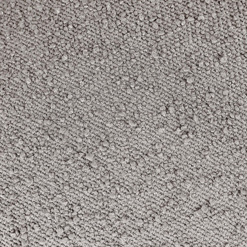 Meridian Apollo Taupe Boucle Fabric Bench IMAGE 8