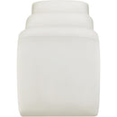 Meridian Willow Cream Vegan Leather Bench IMAGE 4