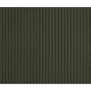 Meridian Willow Green Corduroy Fabric Bench IMAGE 9