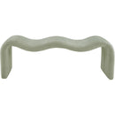 Meridian Willow Mint Chenille Fabric Bench IMAGE 3