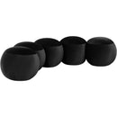 Meridian Apollo Black Velvet Bench IMAGE 3