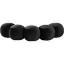 Meridian Apollo Black Velvet Bench IMAGE 4