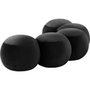 Meridian Apollo Black Velvet Bench IMAGE 6