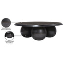Meridian Globus Black Coffee Table IMAGE 7