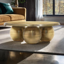 Meridian Globus Gold Coffee Table IMAGE 2