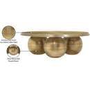 Meridian Globus Gold Coffee Table IMAGE 7